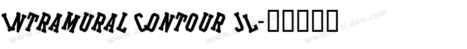 Intramural Contour JL字体转换